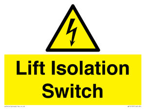 Lift Isolation Switch